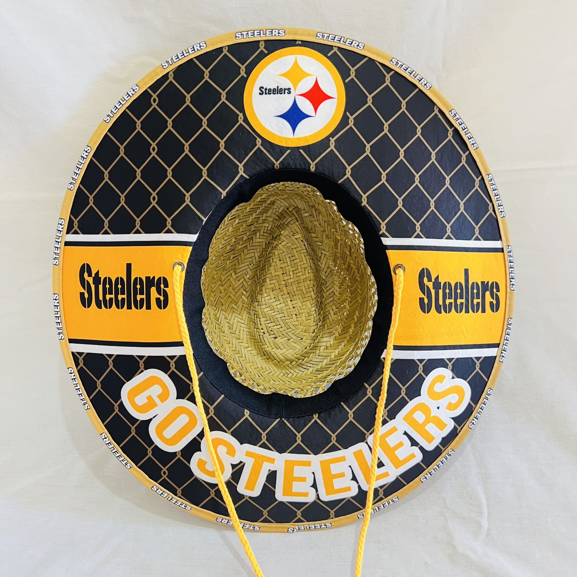 Pittsburgh Steelers Straw Hat Beat the Heat Great Gift 🎁 order now (I also have other Teams)