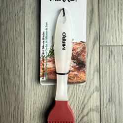 NEW-Red Silicone Basting Brush