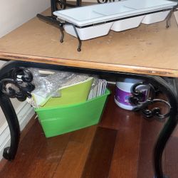 Side  Golden table