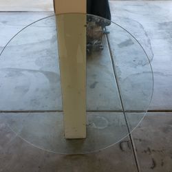 42" Circular Glass Tabletop