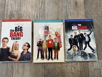 The Big Bang Theory Seasons 1,2 and 4