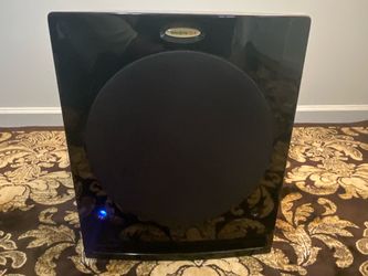 Velodyne DLS-4000R 12" 400watts Dynamic / 200watts RMS Power Active Powered Subwoofer- Black