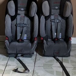 TWO DIONO RADIANT CONVERTIBLE CAR SEATS 3 IN 1