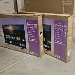 50 Inch Samsung Smart TV 4K UHD U8000F. Brand new in the box 2025 Model. 