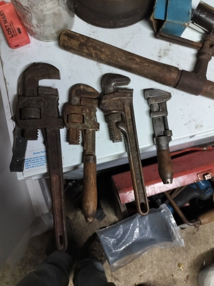 Vintage Pipe Wrenches