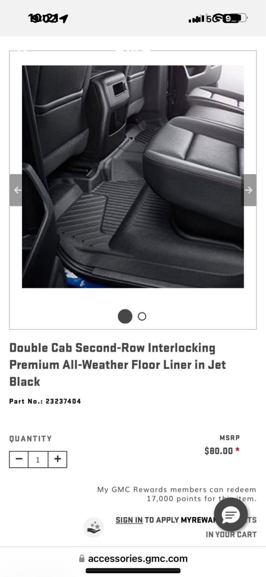 GMC Sierra Floor Mats