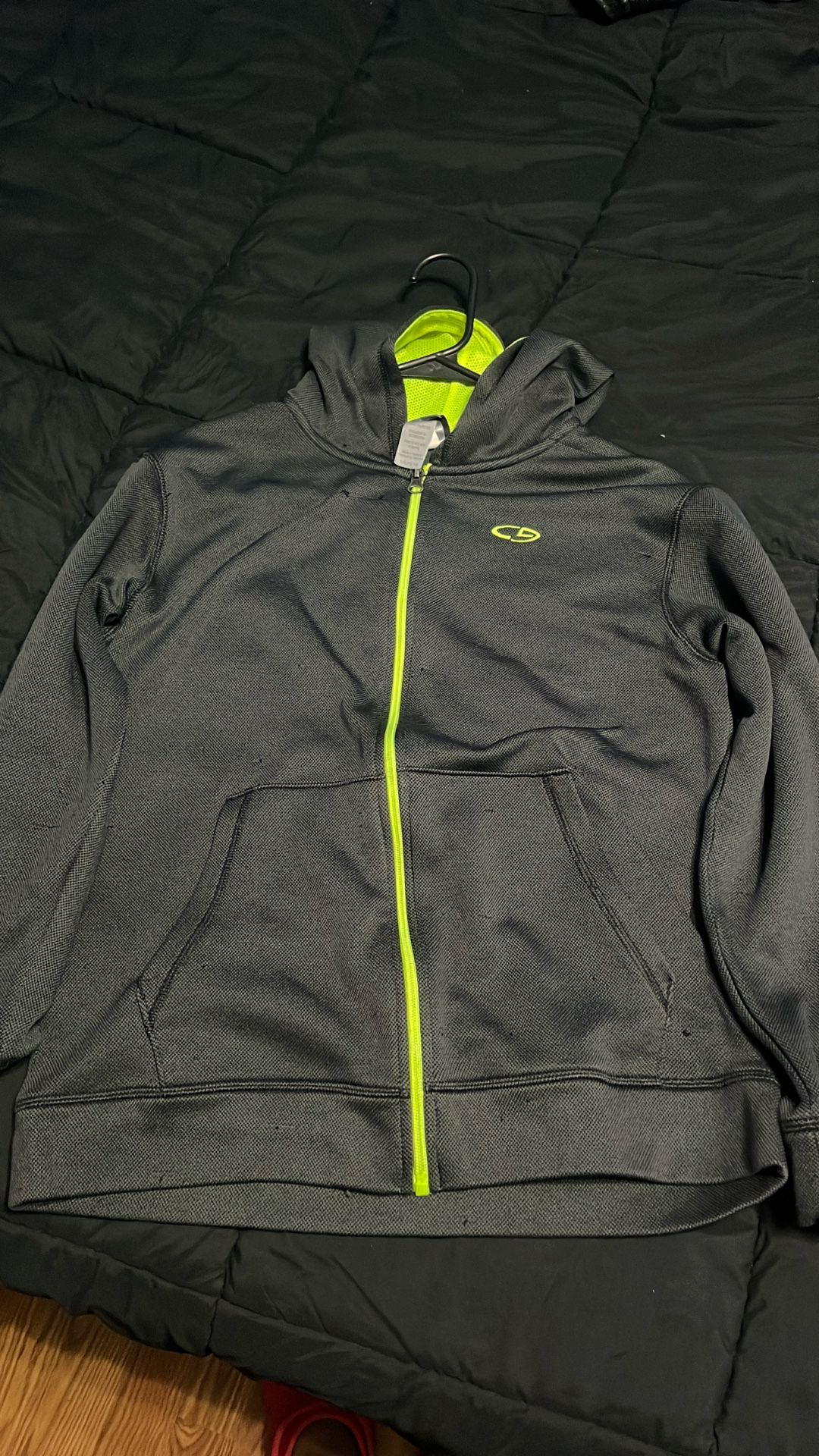 Champion C9 Black Athletic Hoodie
