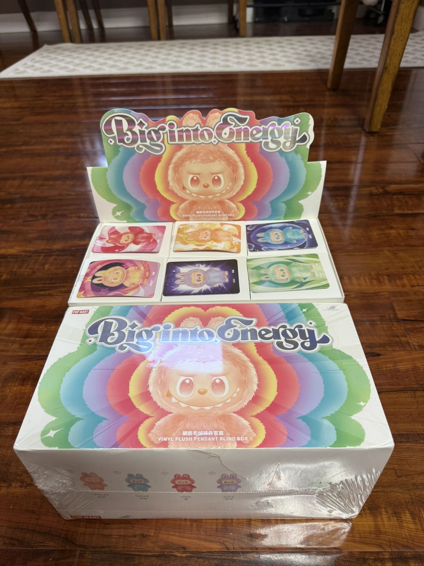 Full set Or Single Boxes Big Into Energy Labubu