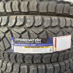 33x12.50r17 10PY TIRE PREDATOR RT TRAIL