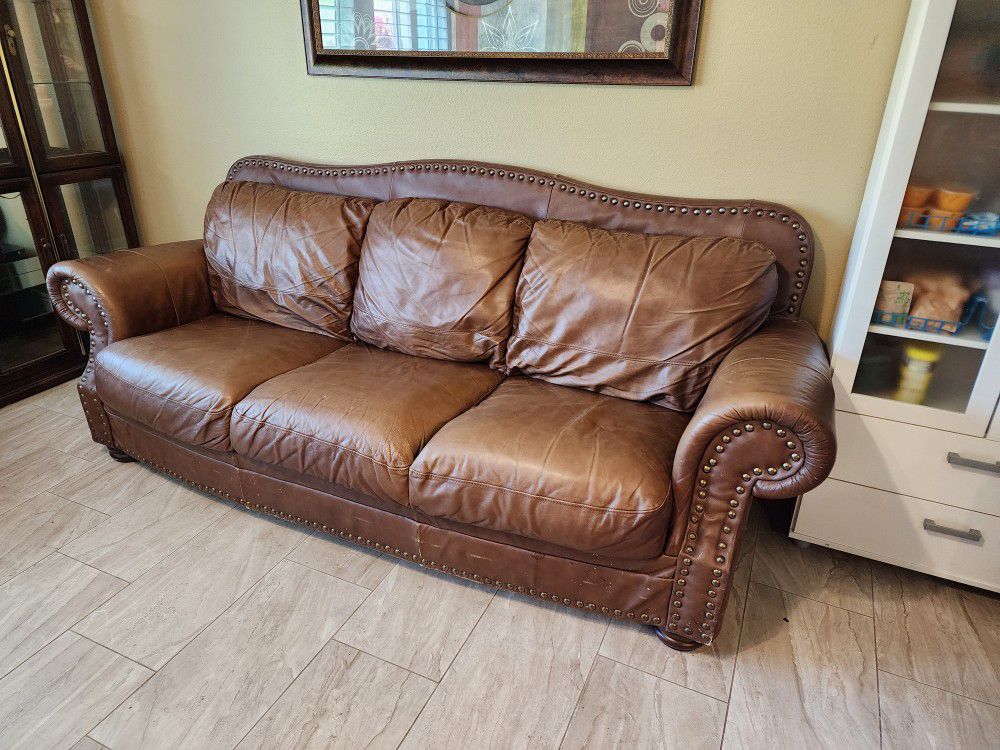 FREE - Leather Sofa