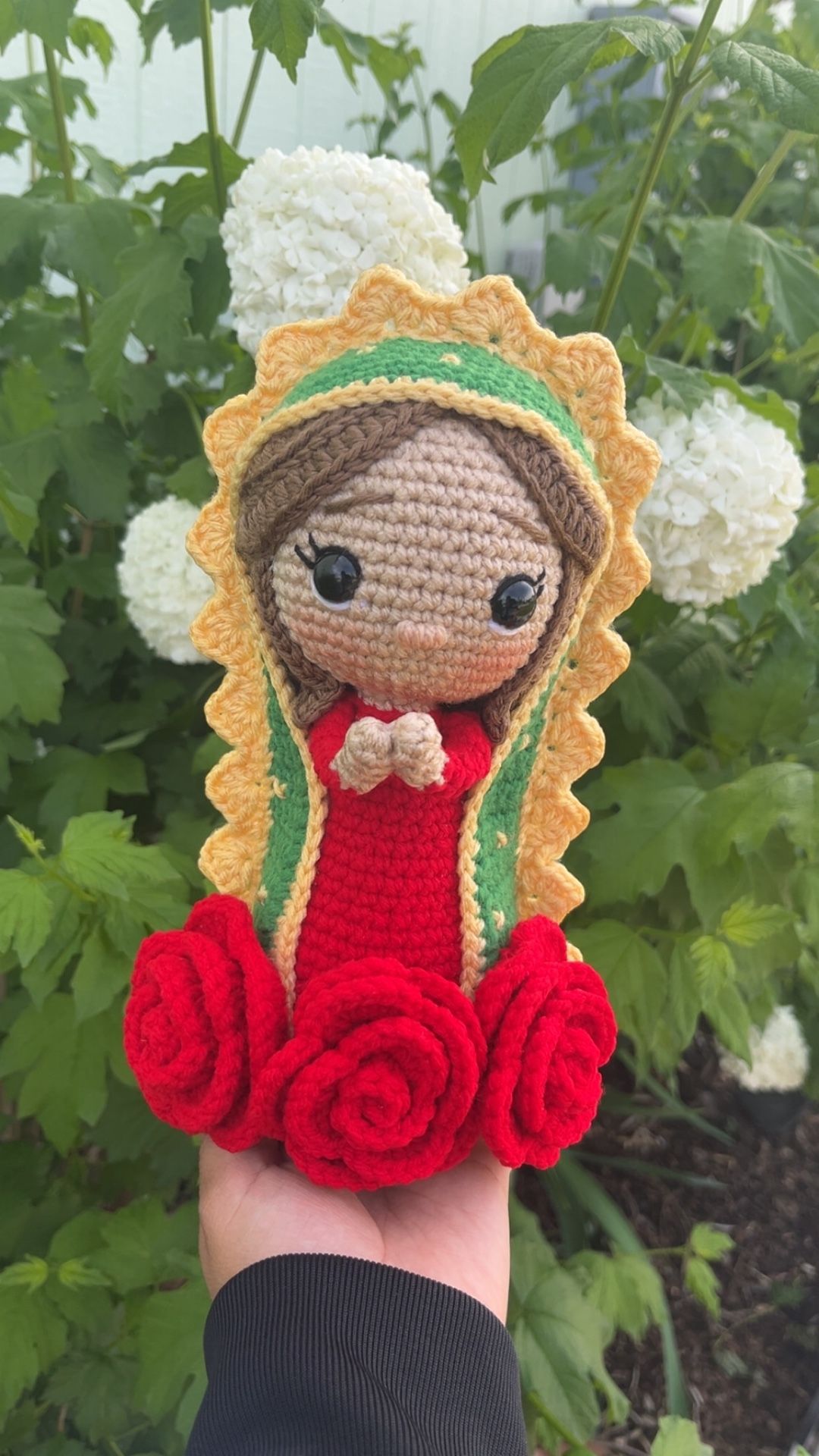 Crochet Virgin Mary Virgin De Guadalupe