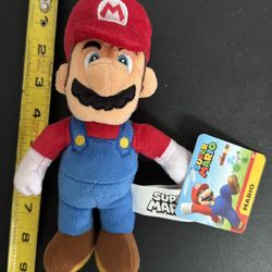NEW with TAG Super Mario Plush just $5