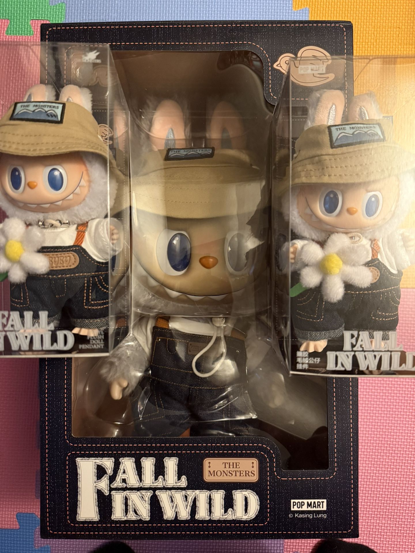 THE MONSTERS FALL IN WILD SERIES-Vinyl Plush Doll Pendant