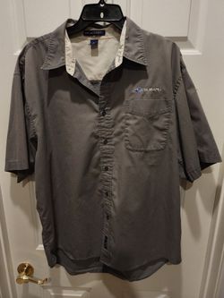 Subaru Work Shirt - Short Sleeve Button Down