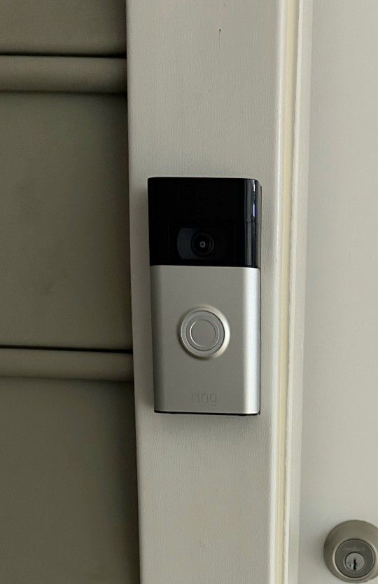 Wireless Rechargeable 1080p Ring Camera 