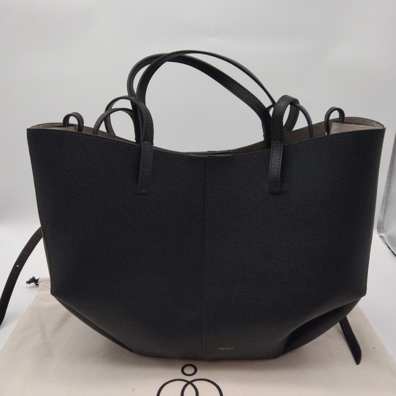 Polene Cyme Camel Tote Bag