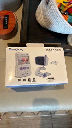Moonybaby Sleek Slim Digital Video Baby Monitor