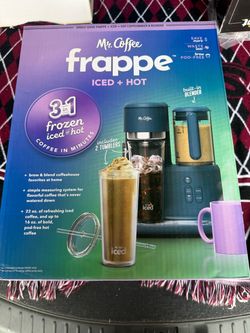 Mr. Coffee Frappe Single-Serve Iced and Hot Coffee Maker/Blender