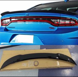 New gloss black charger spoiler
