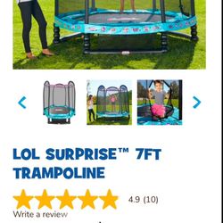 lol Surprise 7ft Trampoline 