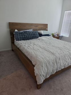 King Bedframe and Mattress