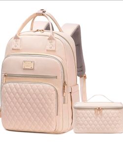 Cream backpack
