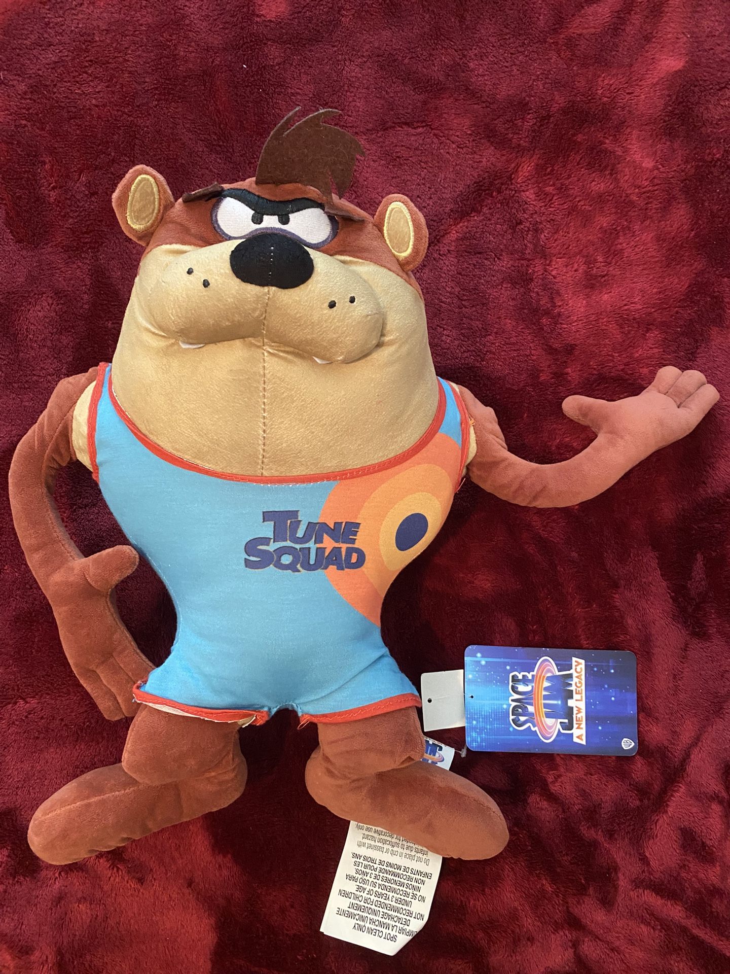 Space Jam: A New Legacy Taz Plush Cuddle Pillow Buddy