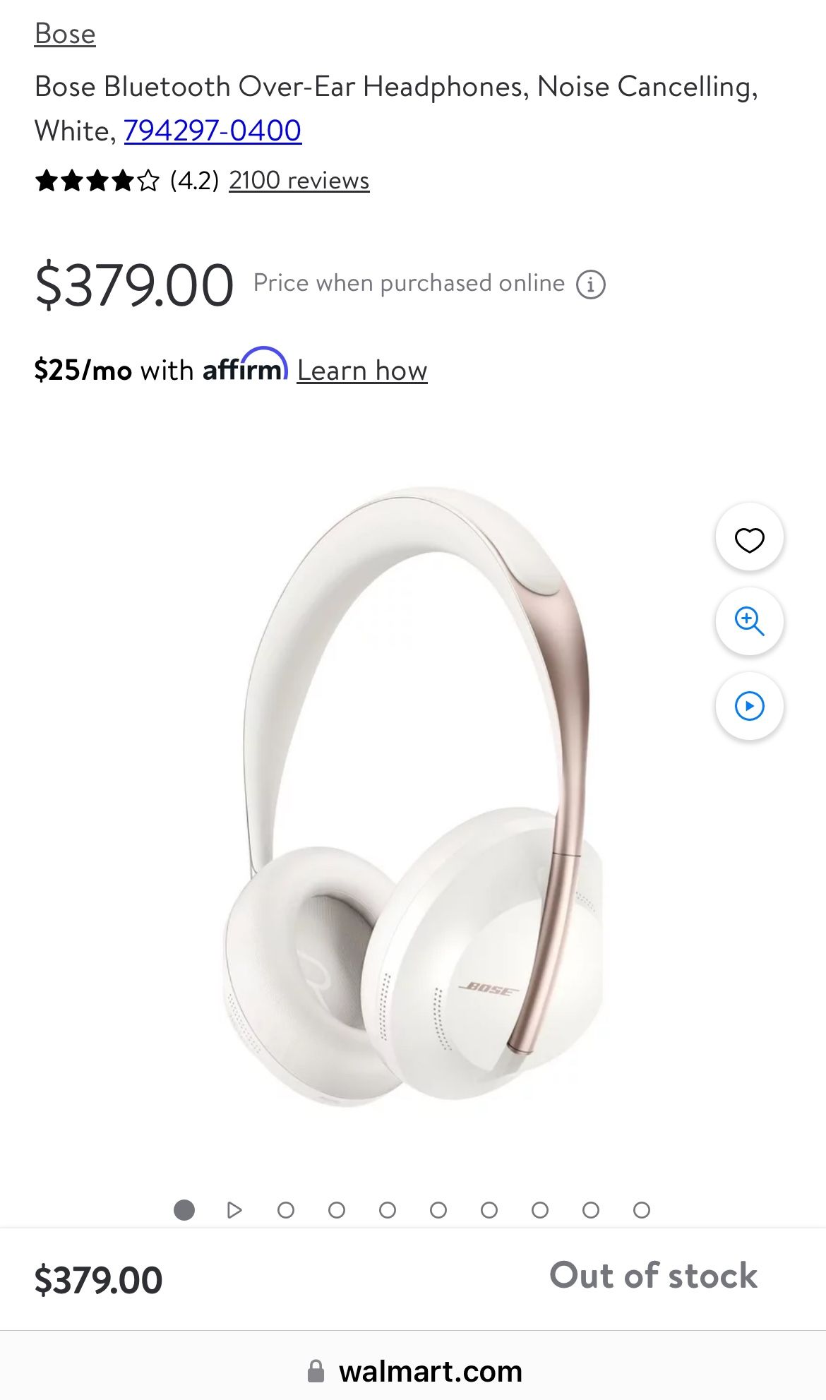 BOSE HEADPHONE