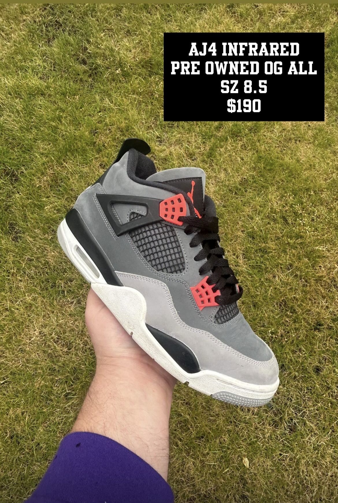 Jordan 4 Infrared Size 8.5