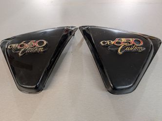 1982 Honda CB 650 side covers