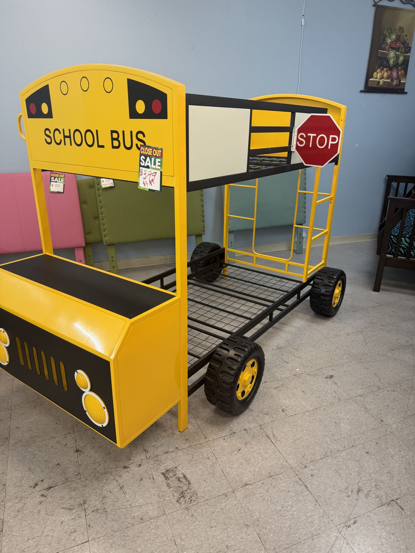School Bus Bunk Bed Brand New