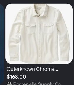 Outerknown Shirt ( the blanket shirt)sz-SM