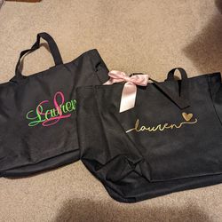 "Lauren" Personalized Tote Bags