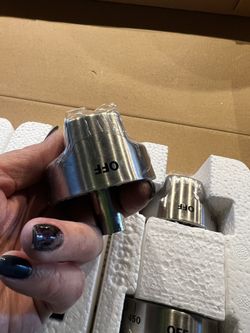 Replacement Stainless Steel Burner Knobs For Wolf Stove