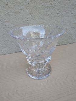 Etched Glass Bowl