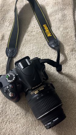 Nikon D3200, DSLR Camera with 18-55mm Lens
