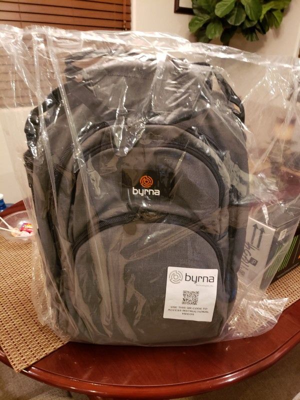 BYRNA SHIELD BULLET RESISTANT BACKPACK