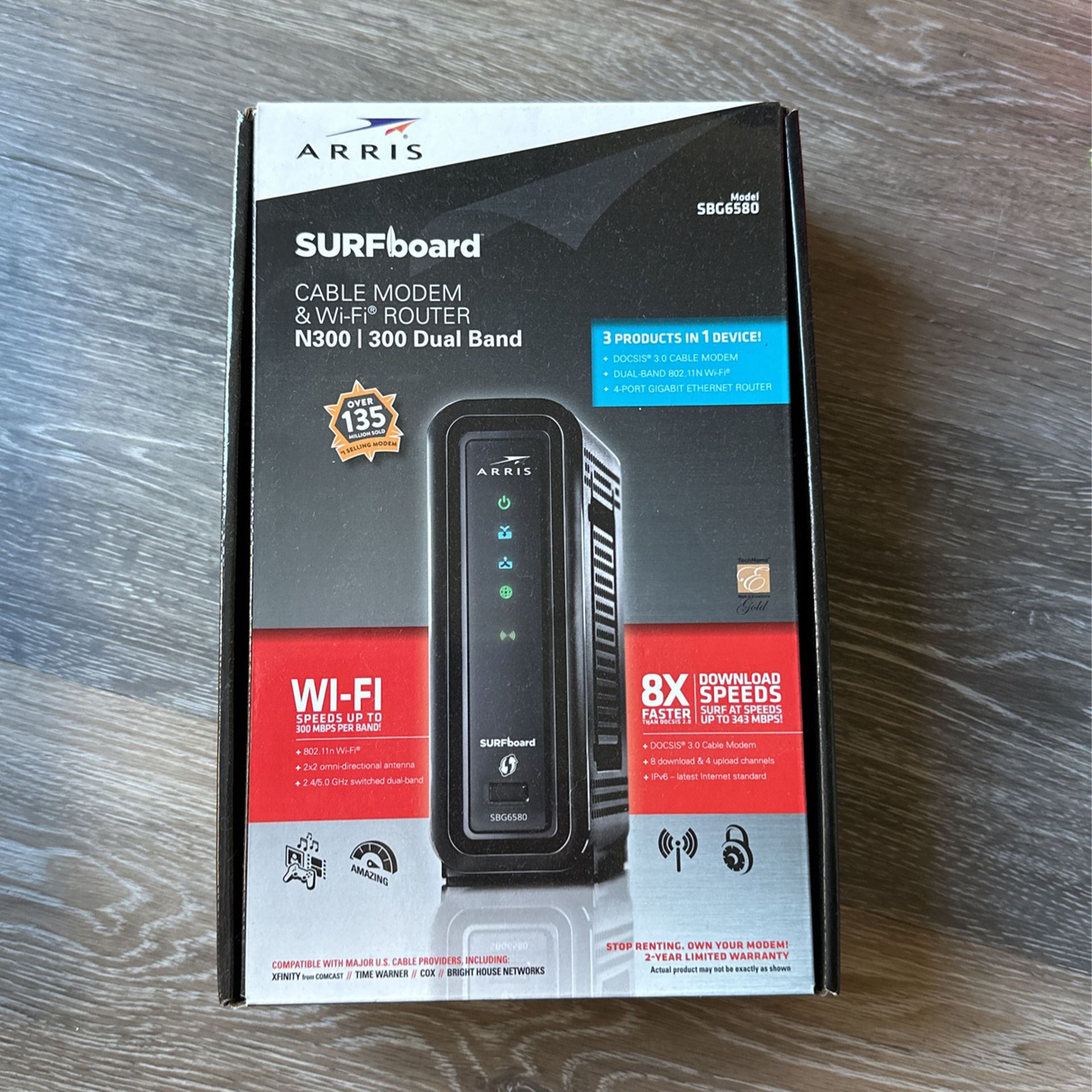 Arris Surfboard Cable Modem & WiFi Router