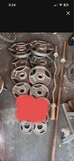 Olympic weights and barbells