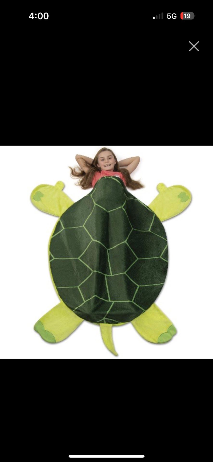 Children’s Blanket, Turtle