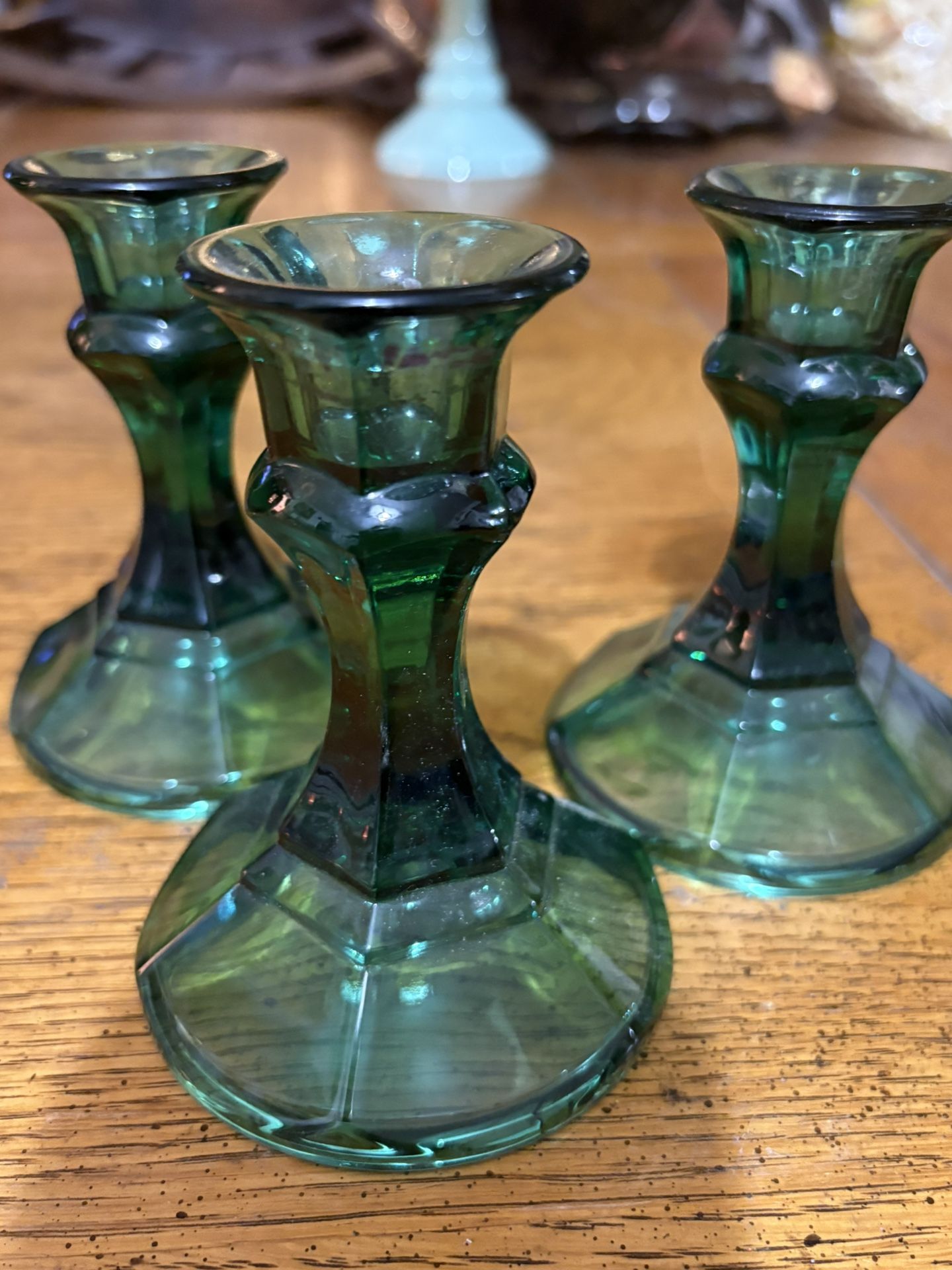 Vintage Candle Holders (3)