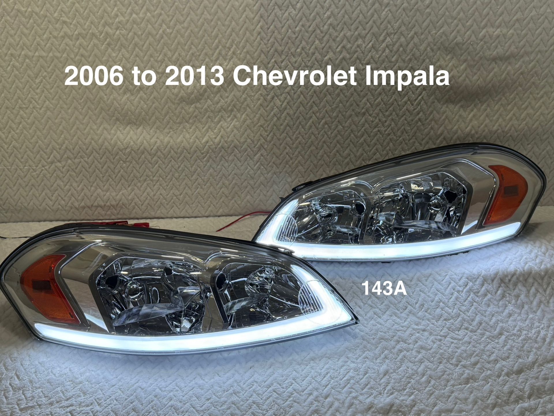 2006 to 2013 Chevrolet Impala / 2014 to 2016 Impala Limited / 2006 to 2007 Monte Carlo Headlights