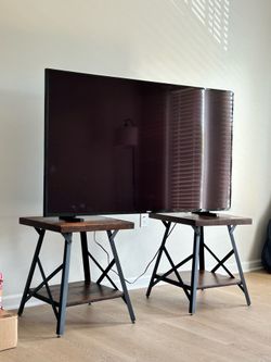 65’ TV with blue tint