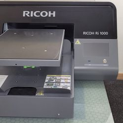 Ricoh Ri 1000 Direct To Garment Printer 