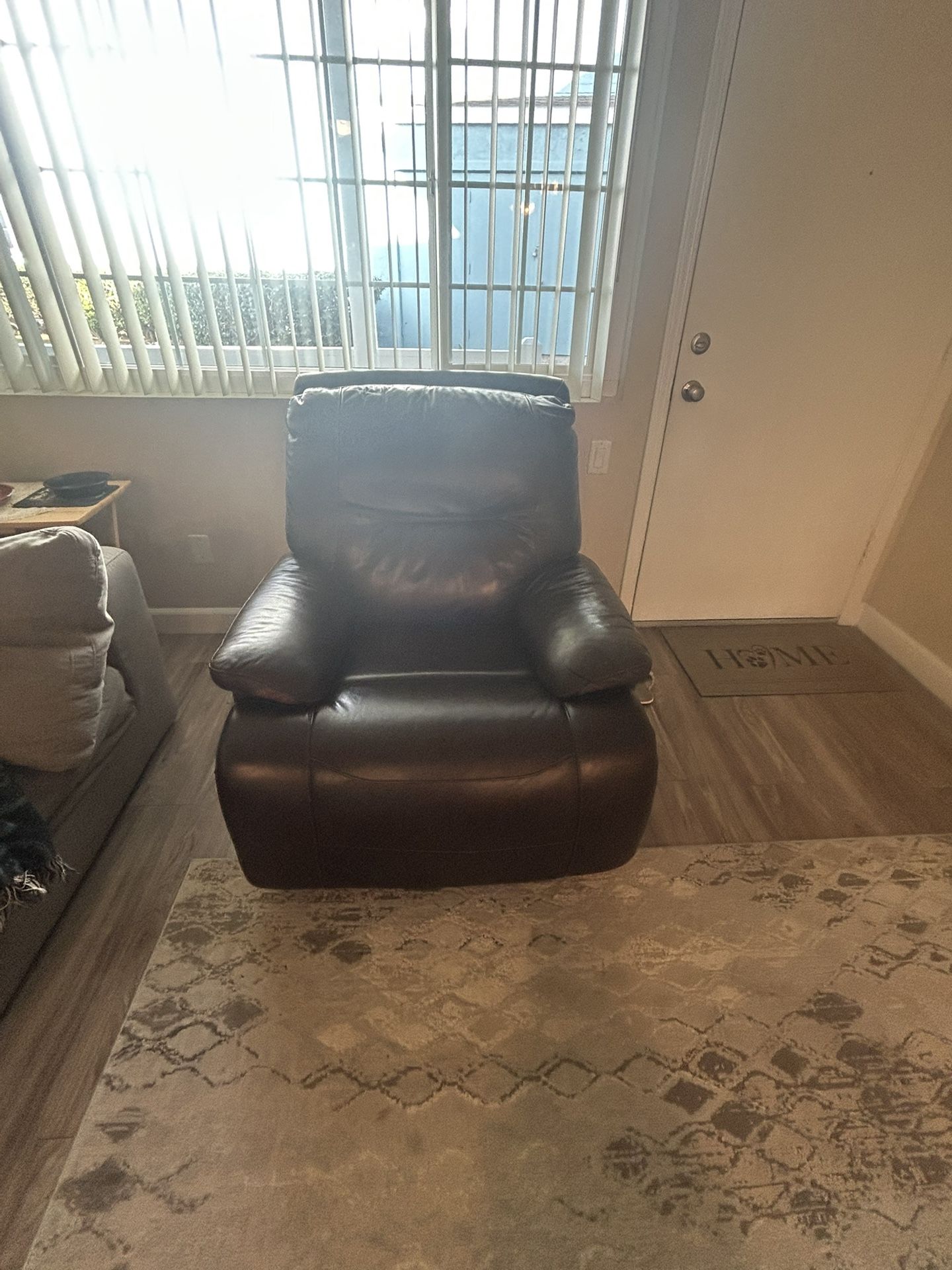 Leather Recliner for sale