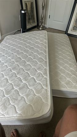 Two brand new twin size mattress