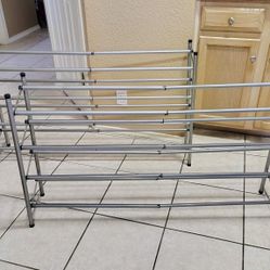 4-Tier Expandable Stackable Shoe Rack Organizer