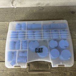 Caterpillar Cat Tractor Hose OEM Genuine Plastic Blue Cap And Plug Kit (contact info removed)