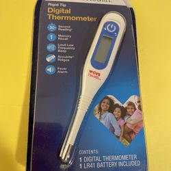 New! CVS Health Rigid Tip Digital Thermometer! For Oral, Anal, and Underarm Use!
