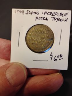 1999 Johns Incredible Pizza Token